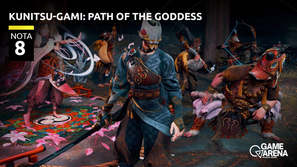 Imagem com a nota de Kunitsu-Gami: Path of the Goddess