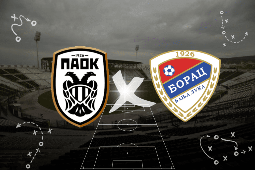 PAOK x Borac Banjaluka - Liga dos Campeões 2024/25