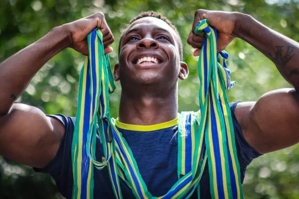 Keno Marley chega como esperança de medalha em Paris 2024. Foto: Wander Roberto/COB