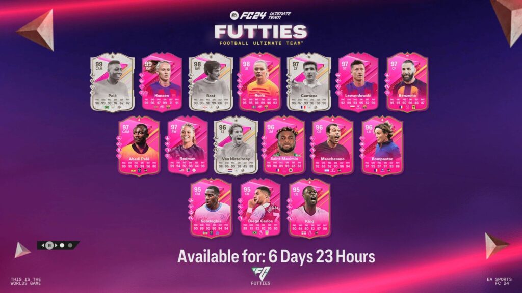 Imagem do Time 2 do Futties no Ultimate Team do EA Sports FC 24