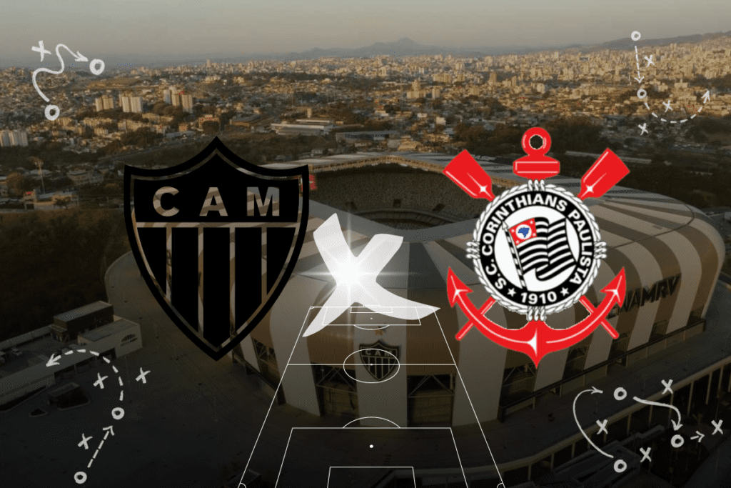 Atlético x Corinthians: onde assistir ao vivo, horário, escalações e estatísticas