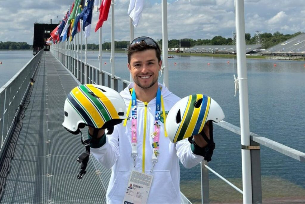 Pepê Gonçalves, canoísta brasileiro (Foto: Reprodução)