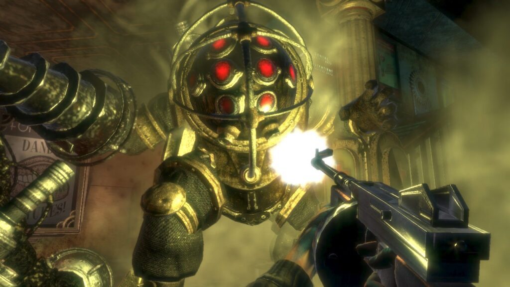 Imagem do primeiro jogo de Bioshock, que será adaptado em um filme para a NetflixJogo está disponível no Prime Gaming de Outubro