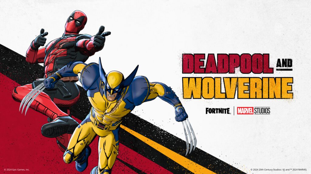 Fortnite Deadpool e Wolverine