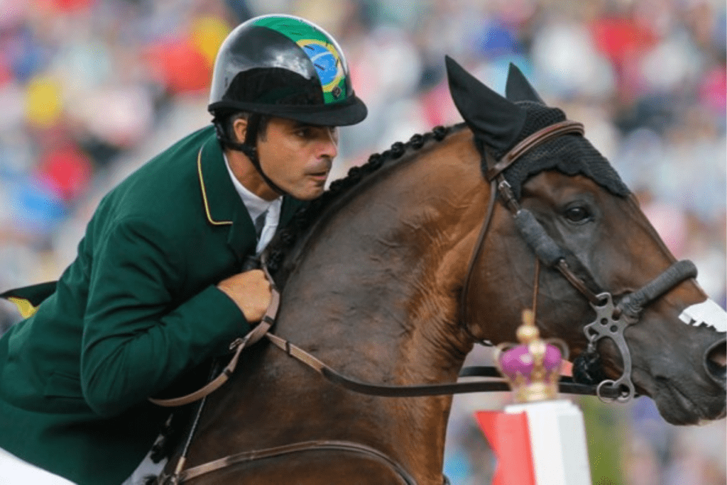 Atleta mais velho da delegação brasileira, Rodrigo Pessoa busca quarta medalha olímpica