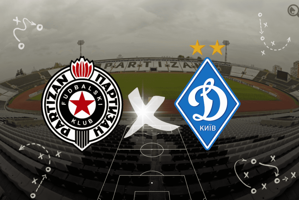 Partizan x Dinamo Kiev - Liga dos Campeões 2024/25