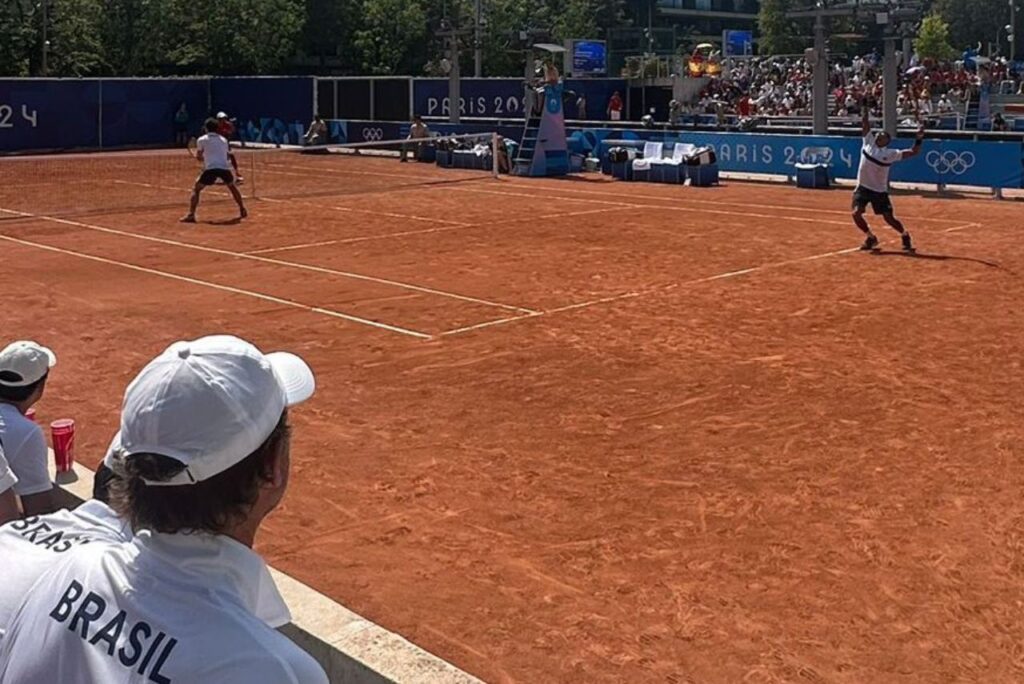 Dupla brasileira do tênis masculino em Paris