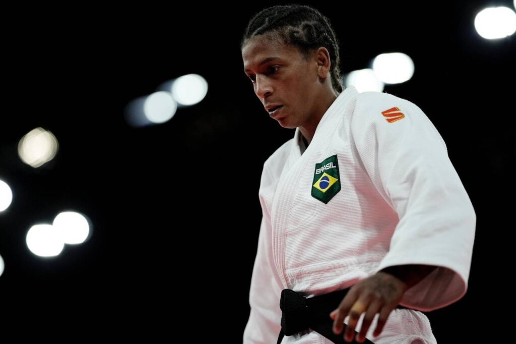 Rafaela Silva ainda pode conquistar uma medalha na competição por equipes. Foto: Alexandre Loureiro/COB