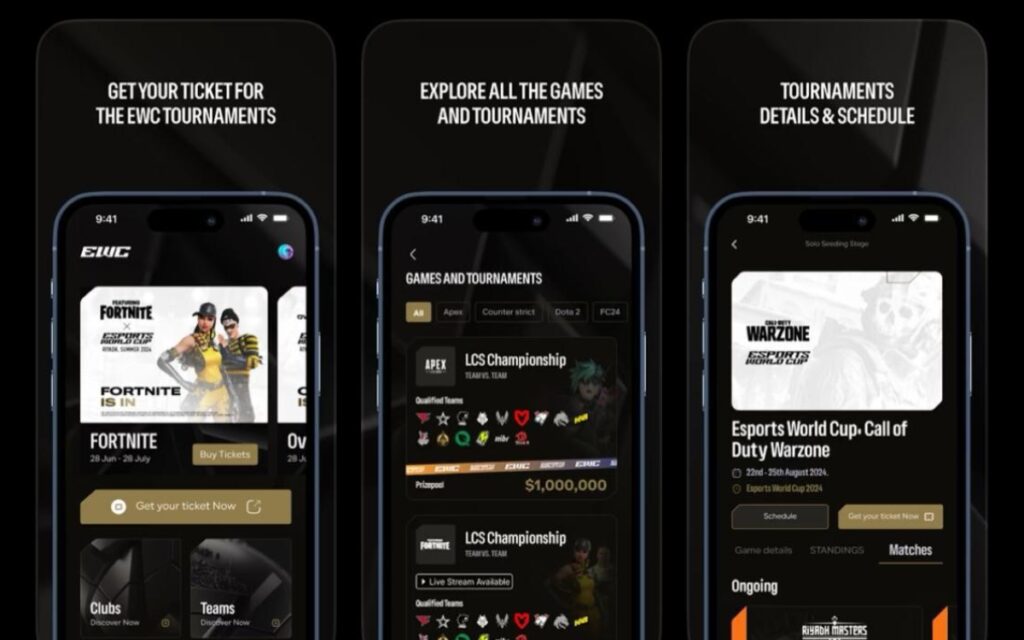 Esports World Cup lança aplicativo para dispositivos mobile