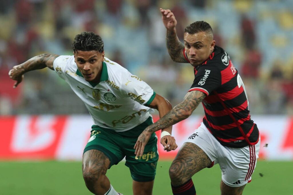 O Flamengo tem boa vantagem na eliminatória. Foto: Cesar Greco/Palmeiras - Onde assistir ao vivo