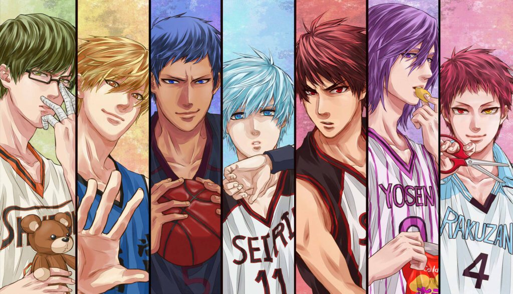 Imagem promocional de Kuroko no Basket