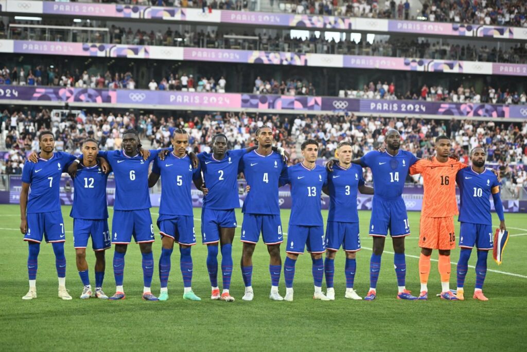 Seleção Francesa de Futebol em Paris-2024