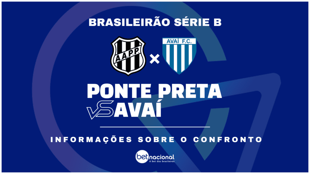 Ponte Preta x Avaí - Série B 2024