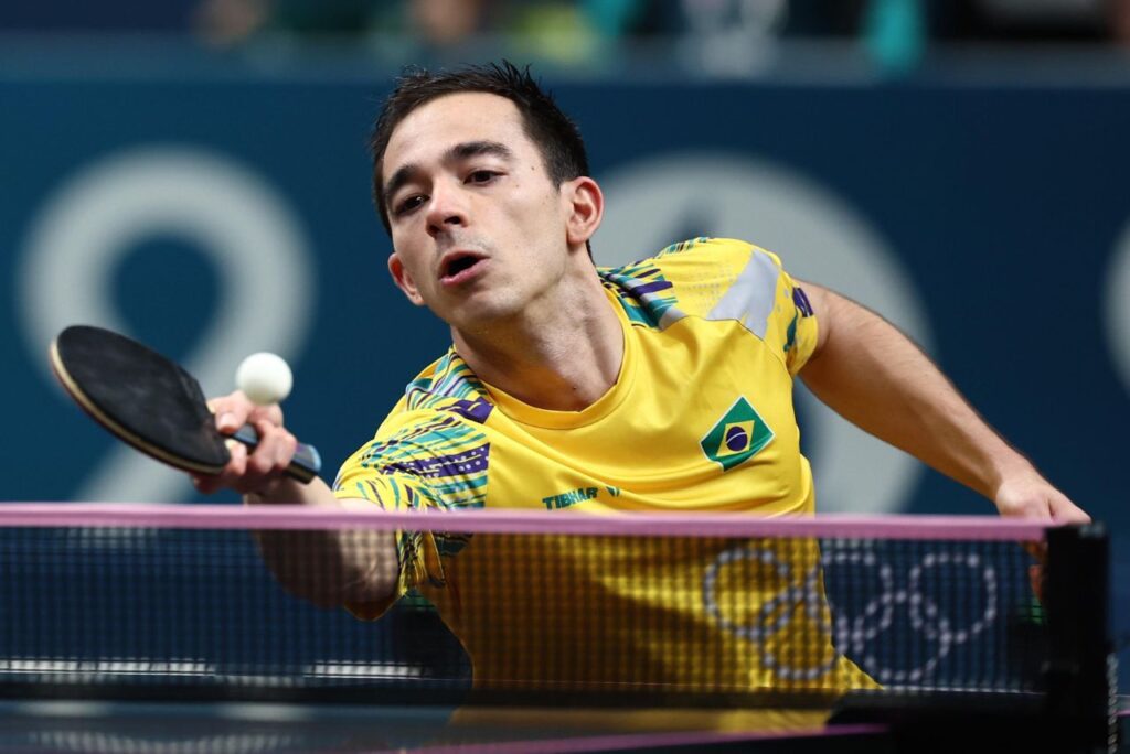 Hugo Calderano pode trazer bronze para o Brasil