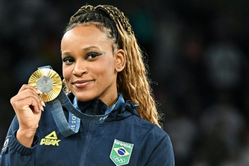 Rebeca Andrade é medalha de ouro