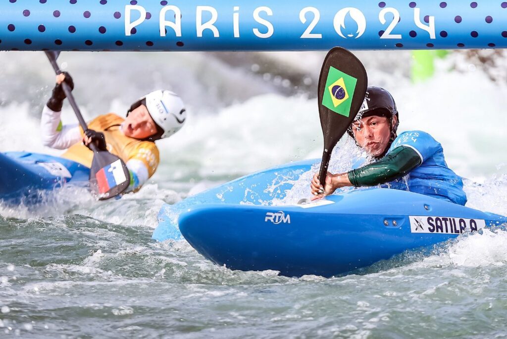 Ana Sátila, canoísta brasileira em Paris 2024 (Foto: Gaspar Nobrega/COB)