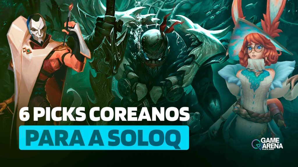 Top Sioux: 6 picks coreanos para a soloQ