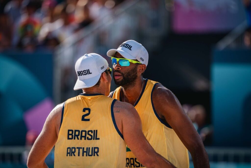 Arthur e Evandro - Vôlei de praia