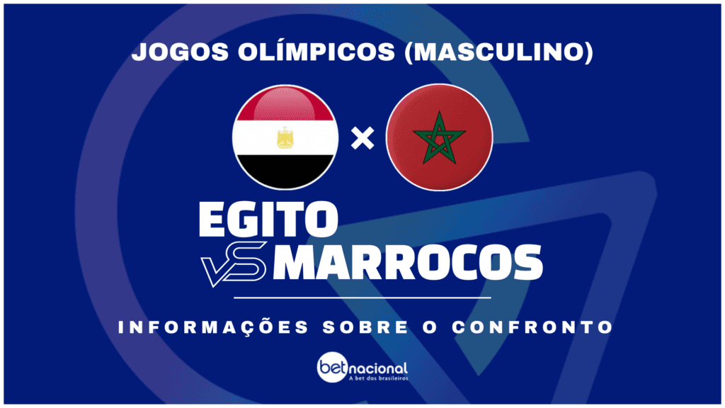 Egito x Marrocos - Jogos Olímpicos 2024