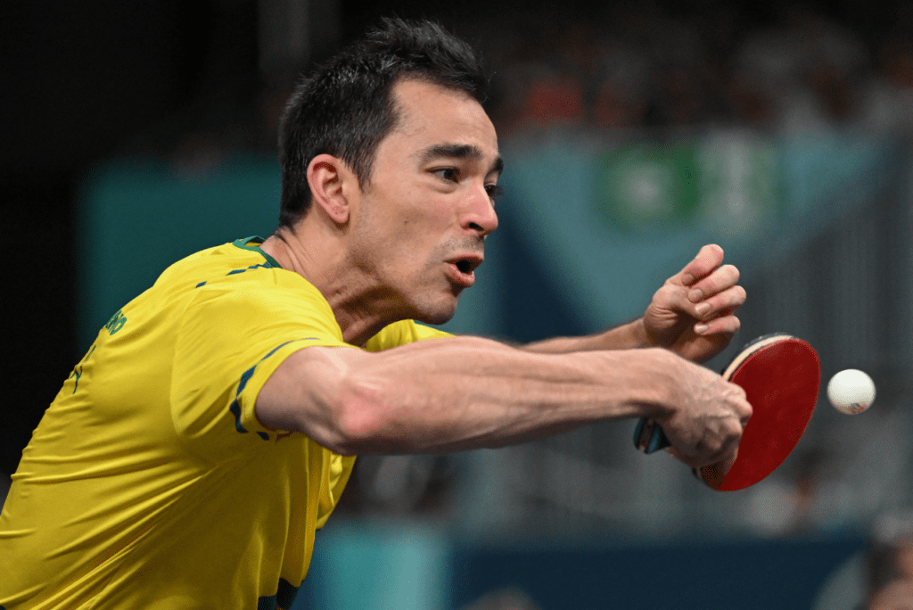 Brasil de Hugo Calderano perde reedição da disputa do bronze em quartas de final das equipes do tênis de mesa