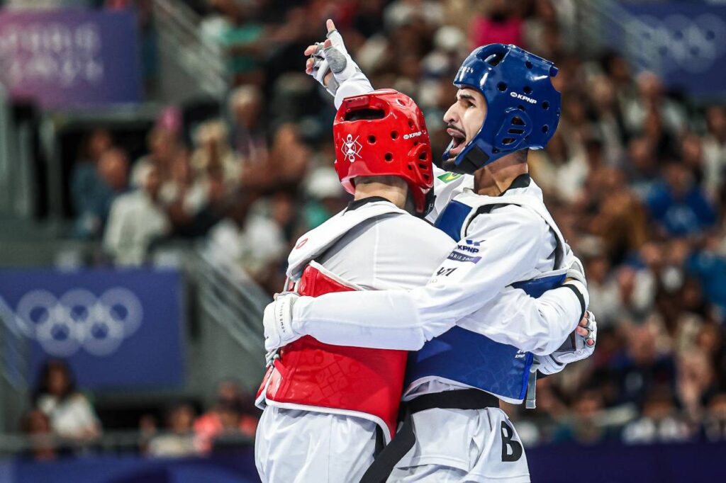 Netinho venceu um espanhol na decisão da medalha de bronze. Foto: Wander Roberto/COB