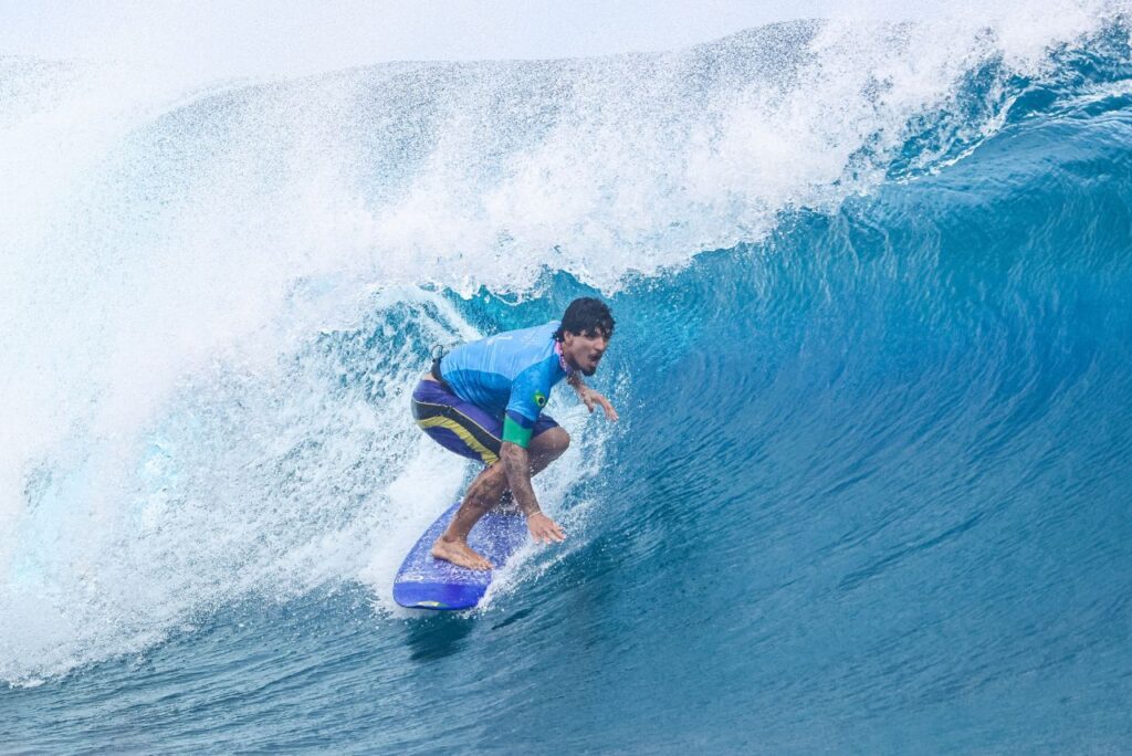 Gabriel Medina em Paris 2024 (Foto: Willian Lucas/COB)