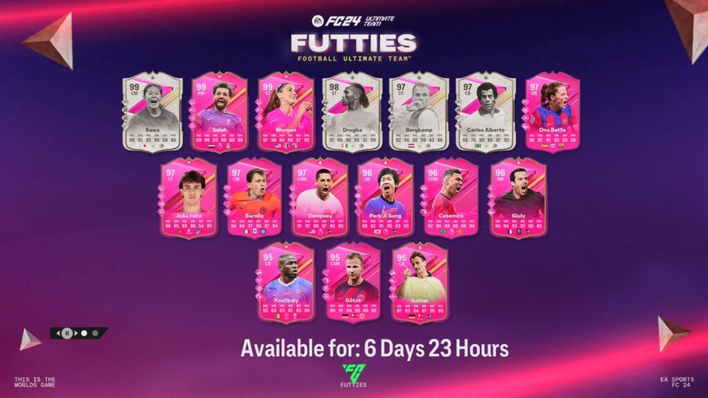 Imagem do Time 4 do Futties no Ultimate Team do EA Sports FC 24