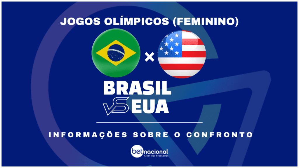 Brasil x EUA - Jogos Olímpicos 2024