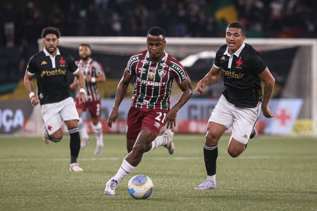 O Vasco venceu o clássico disputado no Nilton Santos. FOTO: MARCELO GONÇALVES / FLUMINENSE FC