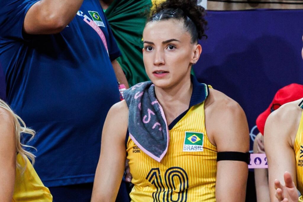 Gabi, ponteira da Seleção Brasileira de vôlei feminino (Foto: Reprodução)