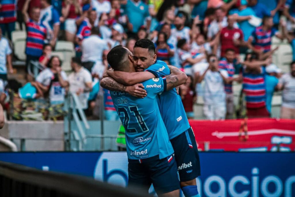 O time do Fortaleza está embalado na competição. Foto: Leonardo Moreira/FEC