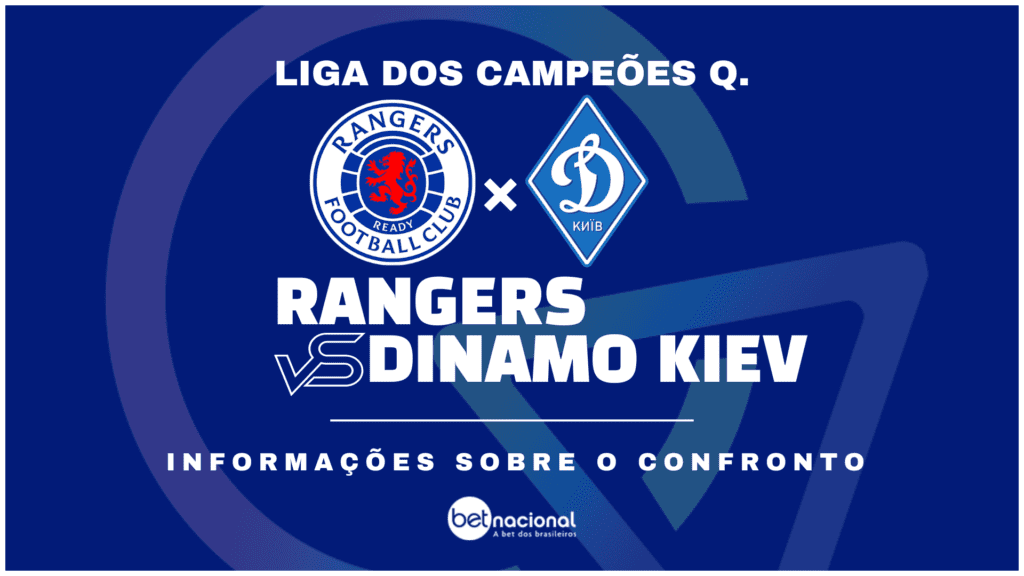 Rangers x Dinamo Kiev - Liga dos Campeões Q. 2024/25