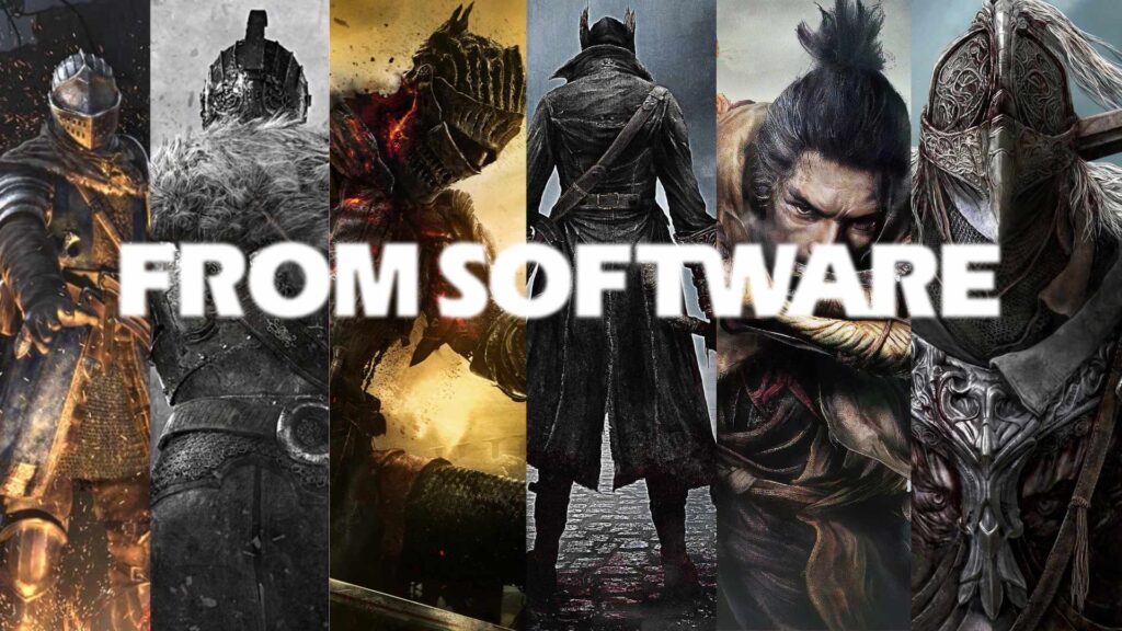 Jogos soulslikes da FromSoftware