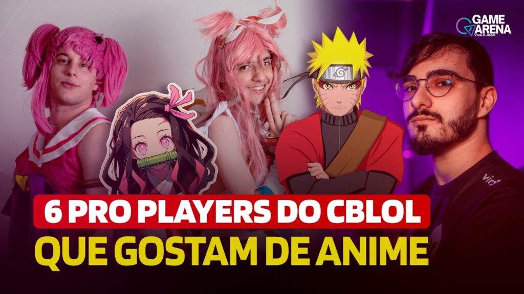 Top Sioux: 6 pro players do CBLOL que gostam de anime