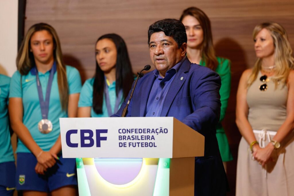 Ednaldo Rodrigues, presidente da CBF (Foto: Rafael Ribeiro/CBF)