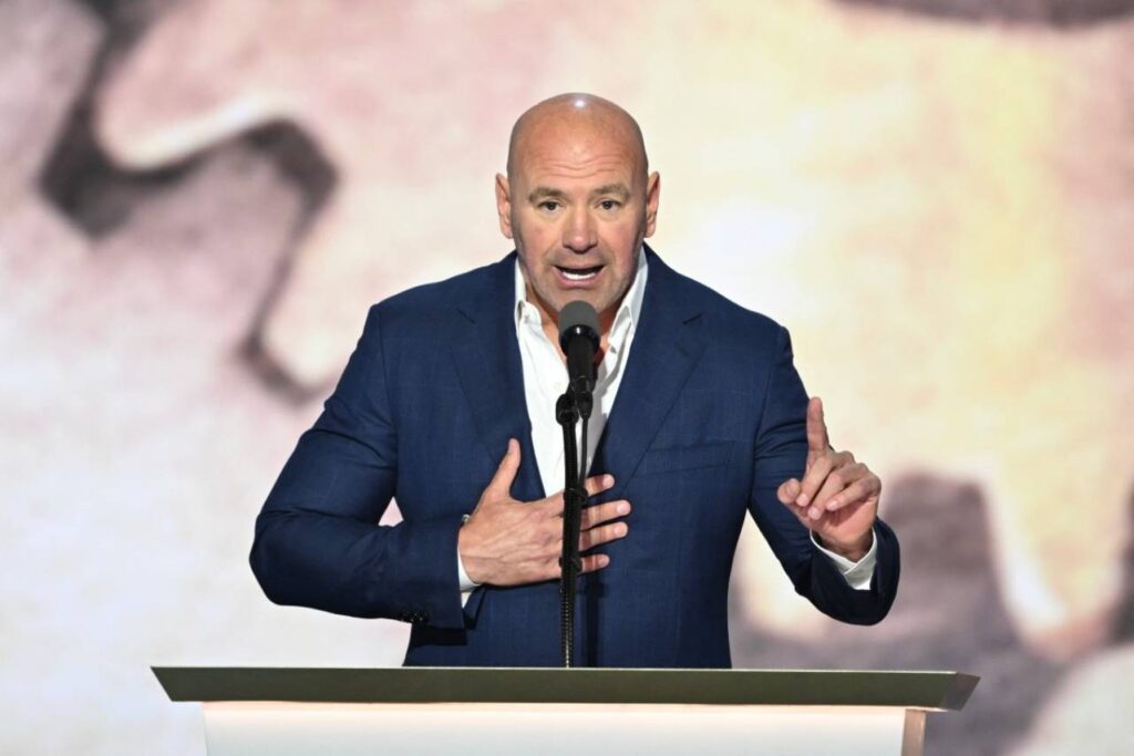 Dana White não está interessado em realizar o combate. Foto: ANDREW CABALLERO-REYNOLDS/AFP