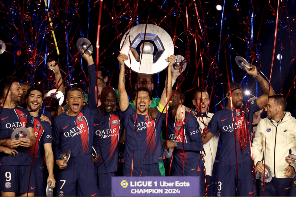 PSG venceu 10 dos últimos 12 Campeonatos Franceses