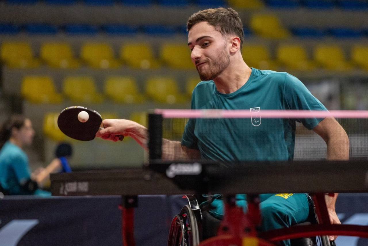 Alguns brasileiros já estão em Paris treinando e se adaptando antes do início da Paralimpíadas. Foto: Reprodução/X