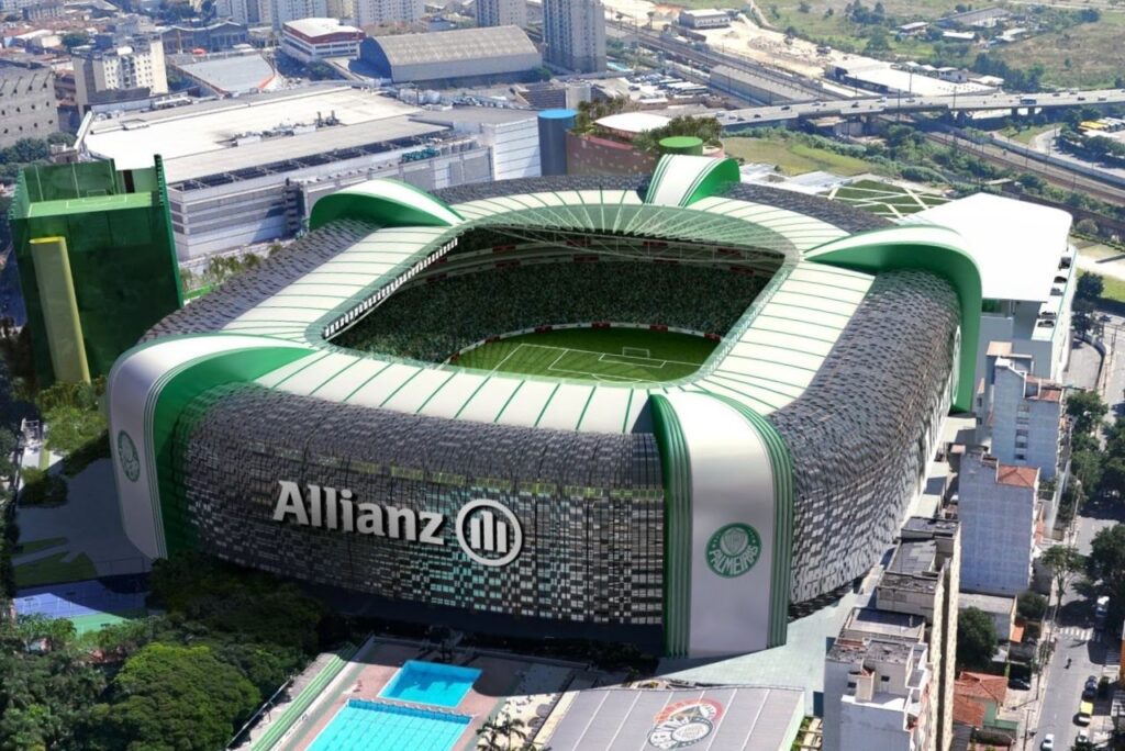 Palmeiras vendeu naming rights em 2013 (Foto: Reprodução)