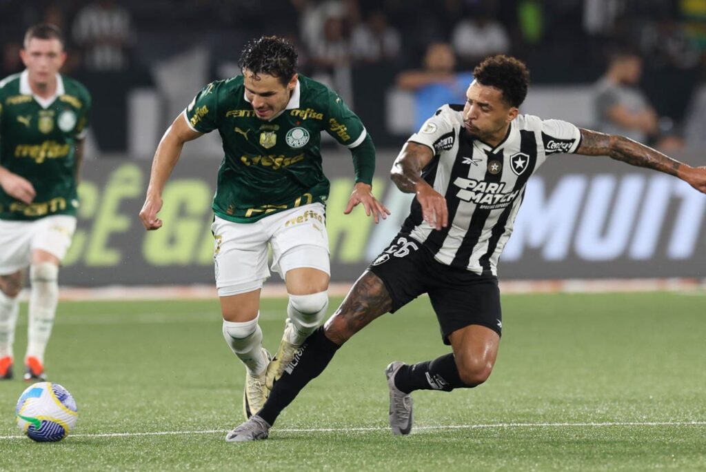 Acompanhe ao vivo Botafogo x Palmeiras pela Libertadores