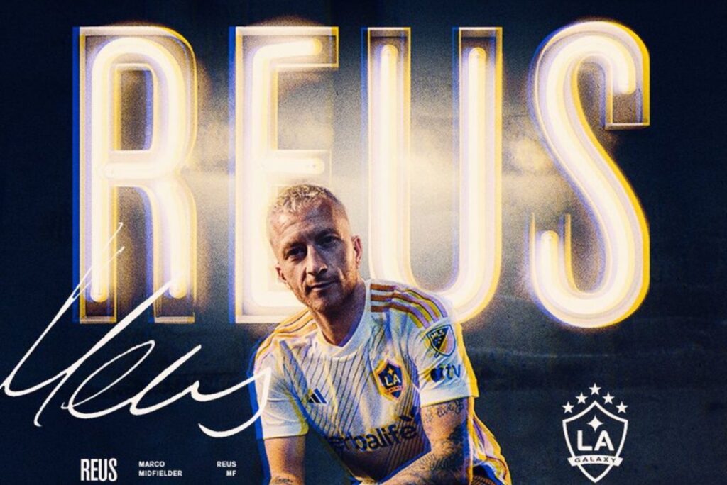 Marco Reus é o novo jogador do LA Galaxy