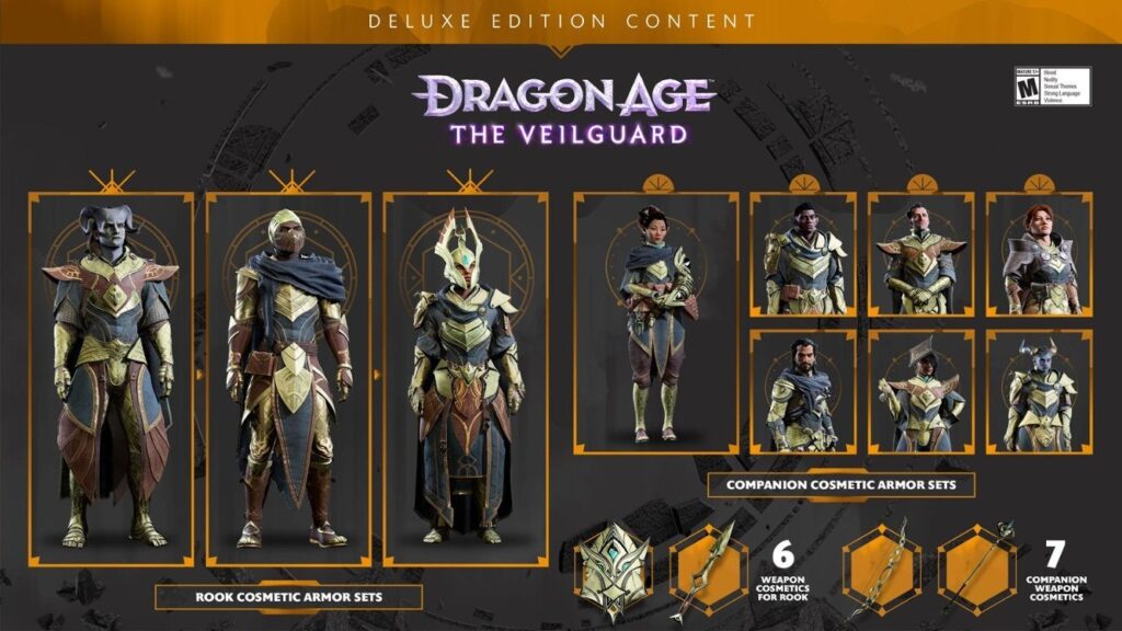 Recompensas disponíveis em Dragon Age: The Veilguard