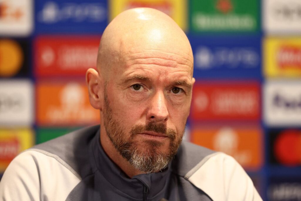 Erik ten Hag, treinador do Manchester United (Foto: Darren Staples/AFP)