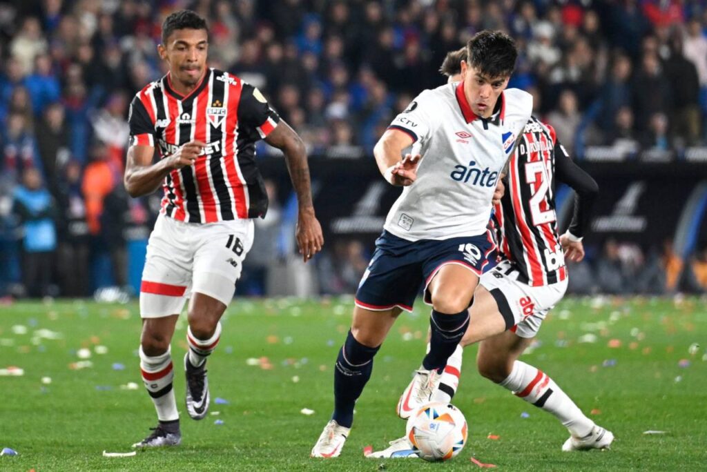 São Paulo e Nacional fizeram um jogo de poucas emoções. Foto: Reprodução/X