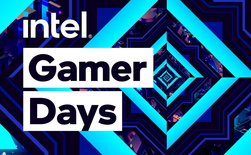 imagem promcional do Intel Gamer Days