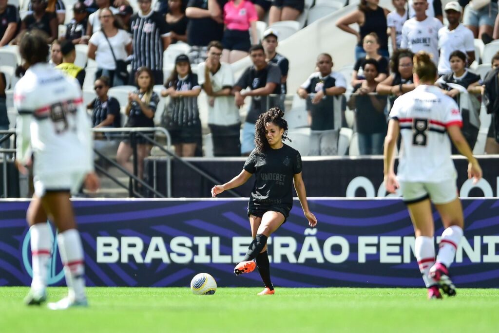 Corinthians ocupa a liderança do Brasileirão Feminino 2024 (Foto: Staff Images/CBF)