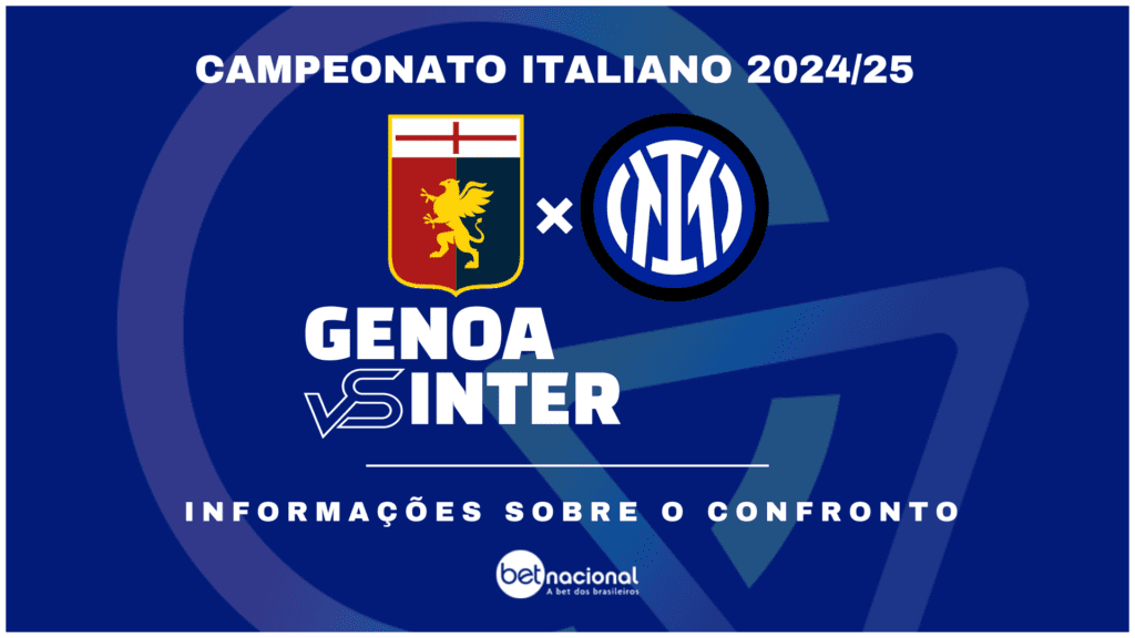 Genoa x Inter - Campeonato Italiano 2024/25