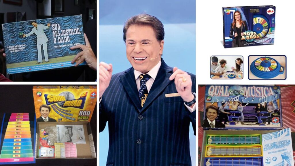 Silvio Santos Jogos de Tabuleiro