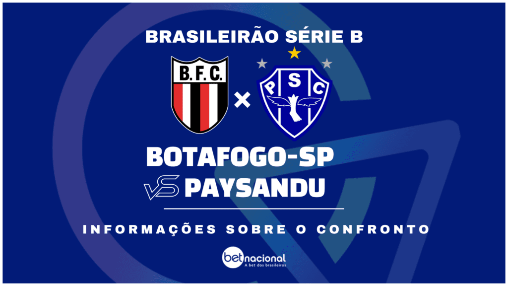 Botafogo-SP x Paysandu Série B 2024