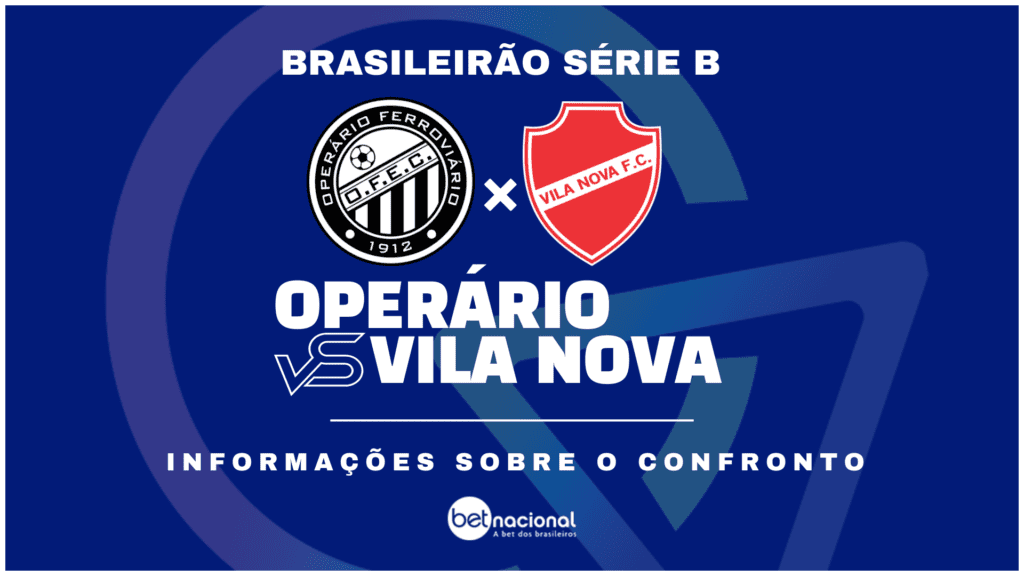 Operário x Vila Nova - Série B 2024